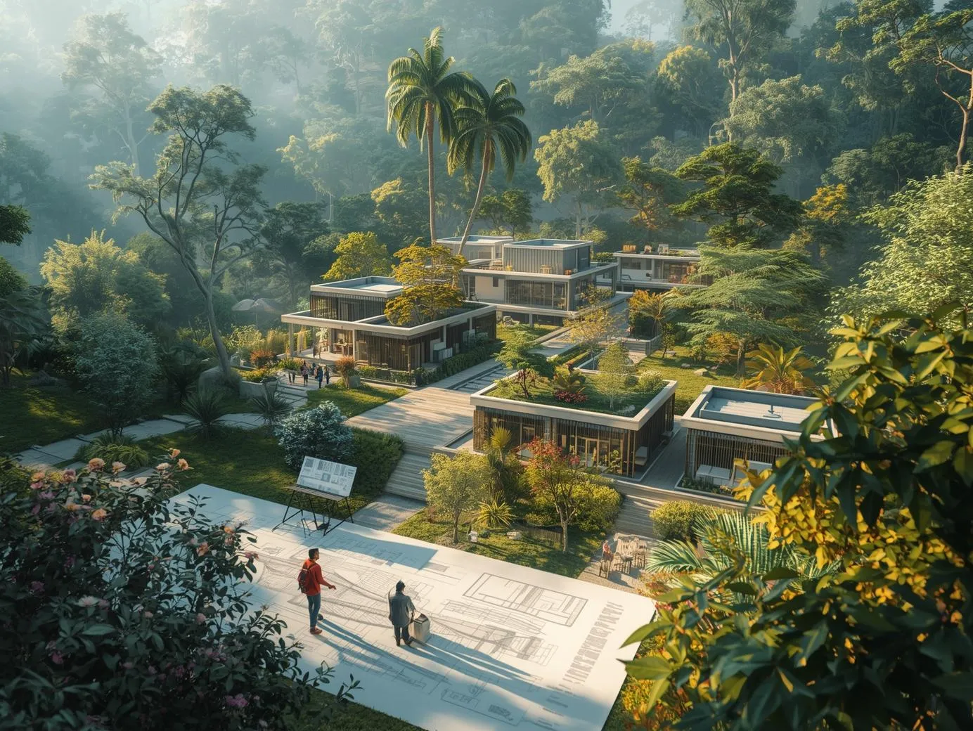 RCOS core layers and modules applied in practice