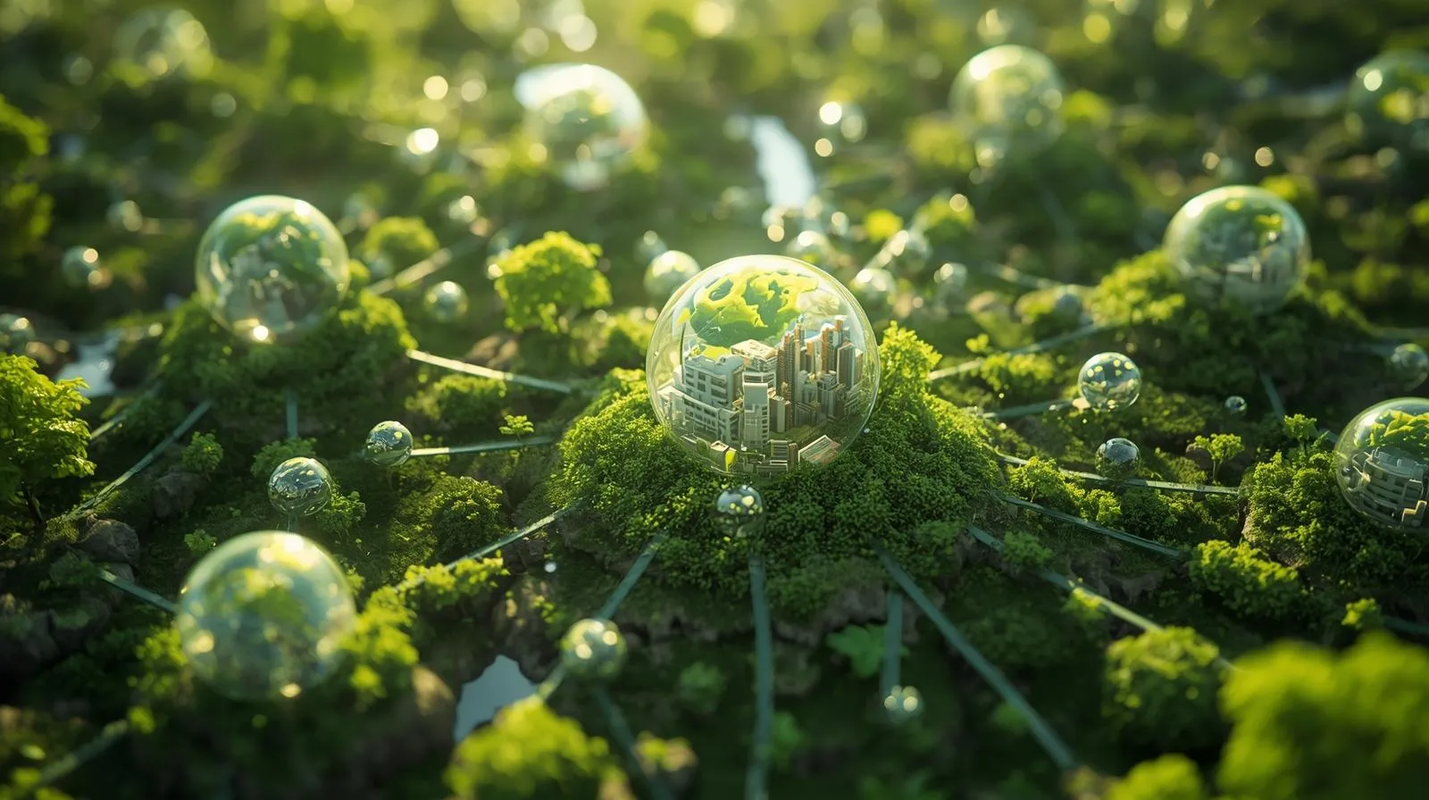 Network of regenerative EcoHubs